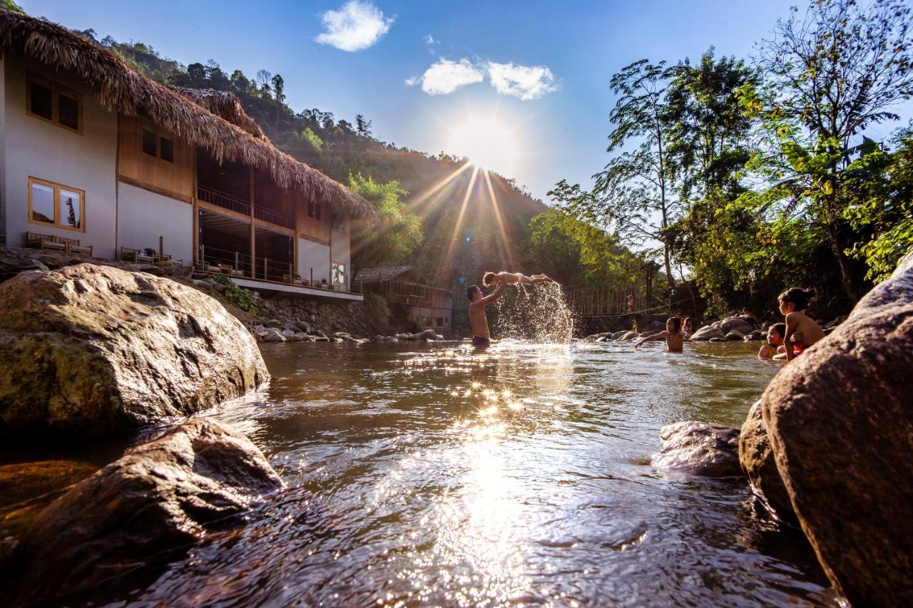 Topas Riverside Lodge Sapa Exteriör bild